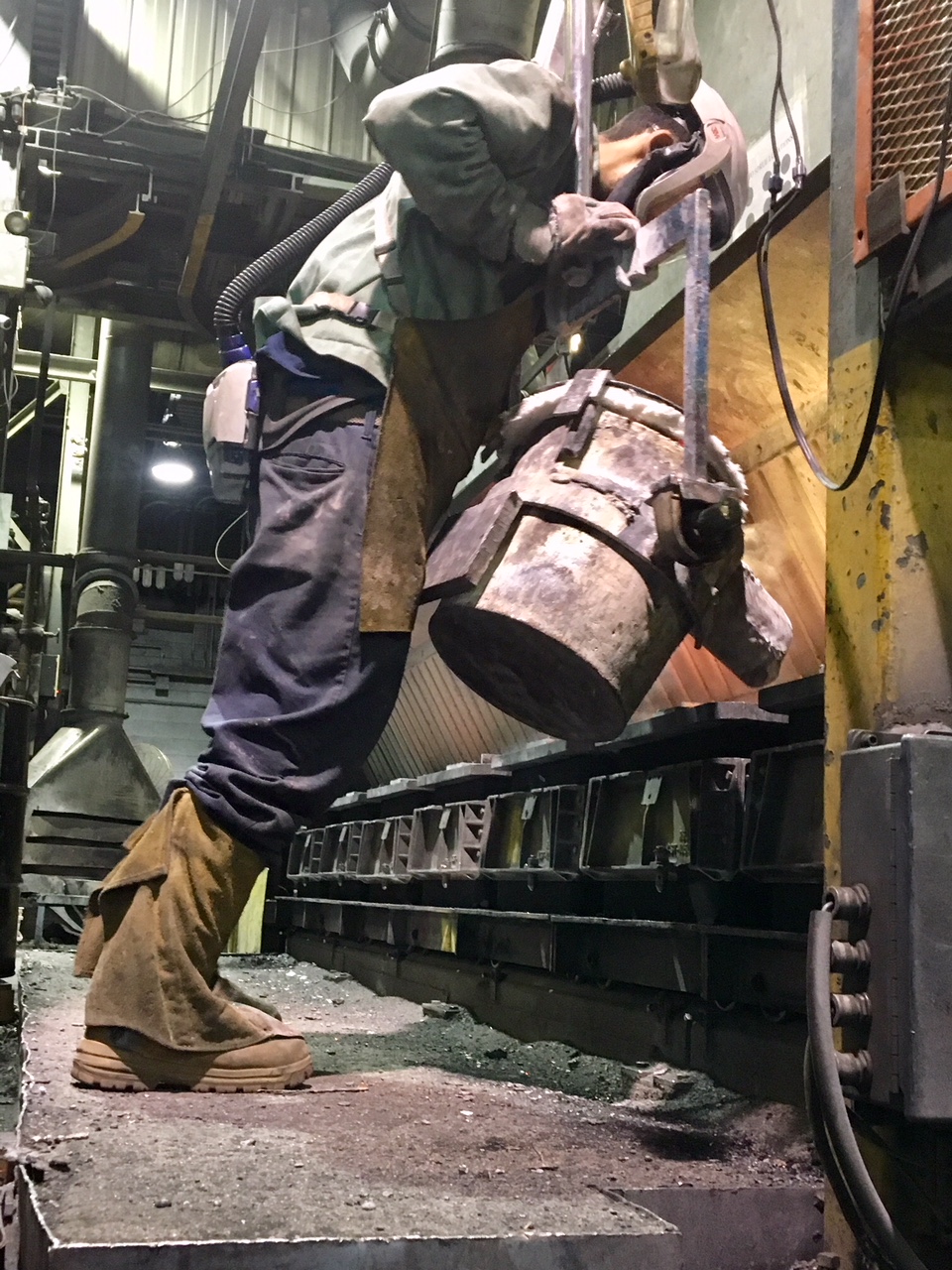 Foundry worker